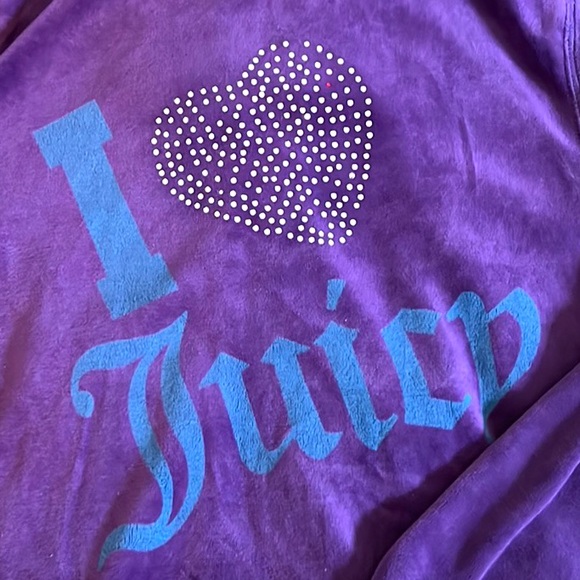 Juicy Couture Velour Purple Tracksuit 🌸 Y2K New NEW! - Picture 10 of 11